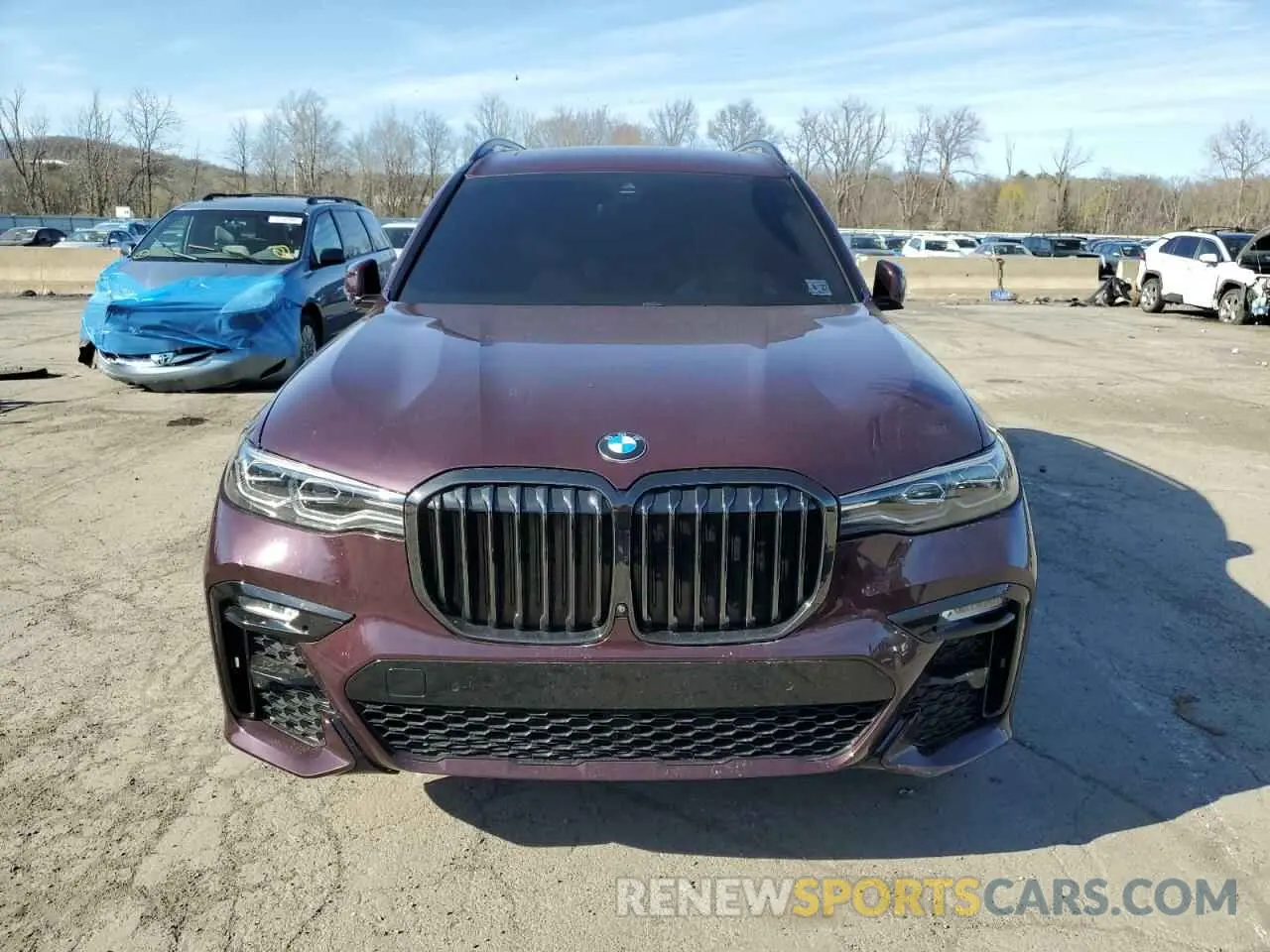 5 fotografías del automóvil dañado 5UXCW2C00N9K81494 BMW X7 2022