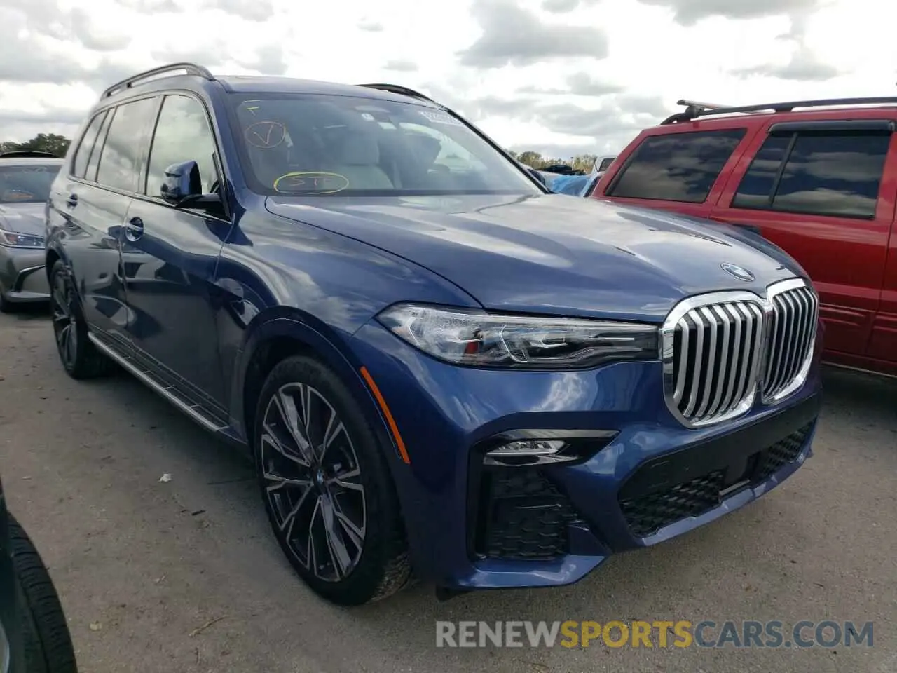 1 fotografías del automóvil dañado 5UXCW2C00N9M47173 BMW X7 2022