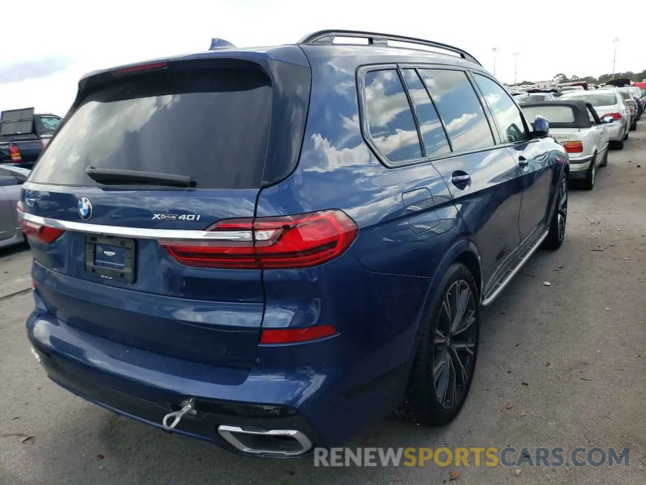 4 fotografías del automóvil dañado 5UXCW2C00N9M47173 BMW X7 2022