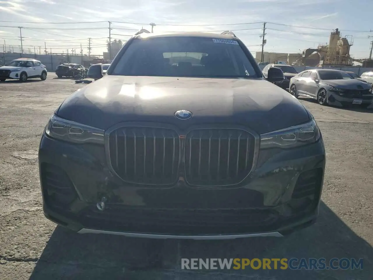 5 fotografías del automóvil dañado 5UXCW2C01N9M96964 BMW X7 2022