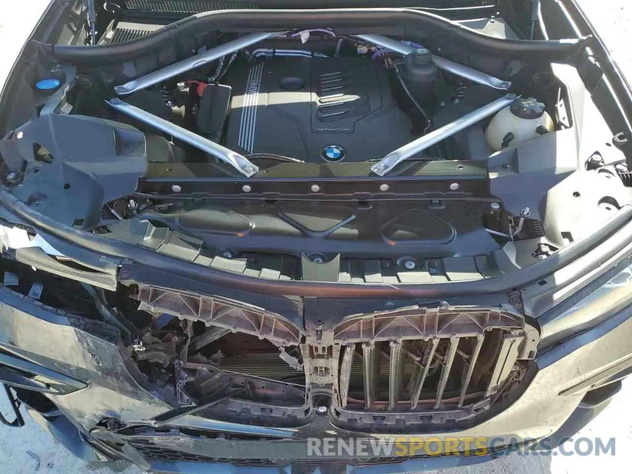 13 fotografías del automóvil dañado 5UXCW2C02N9J96379 BMW X7 2022