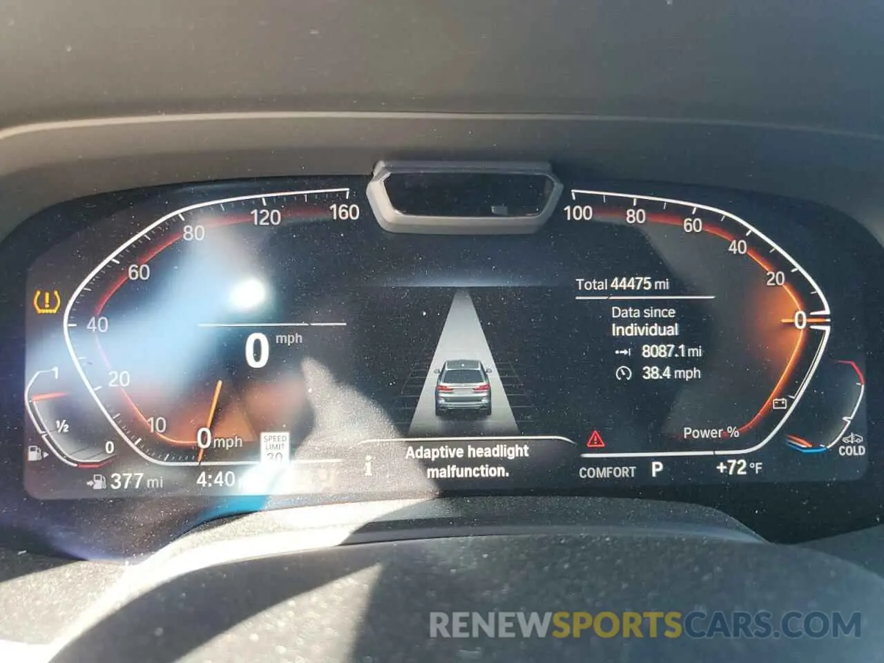 9 fotografías del automóvil dañado 5UXCW2C02N9J96379 BMW X7 2022