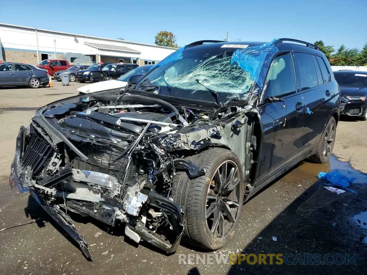 1 fotografías del automóvil dañado 5UXCW2C03N9L08641 BMW X7 2022