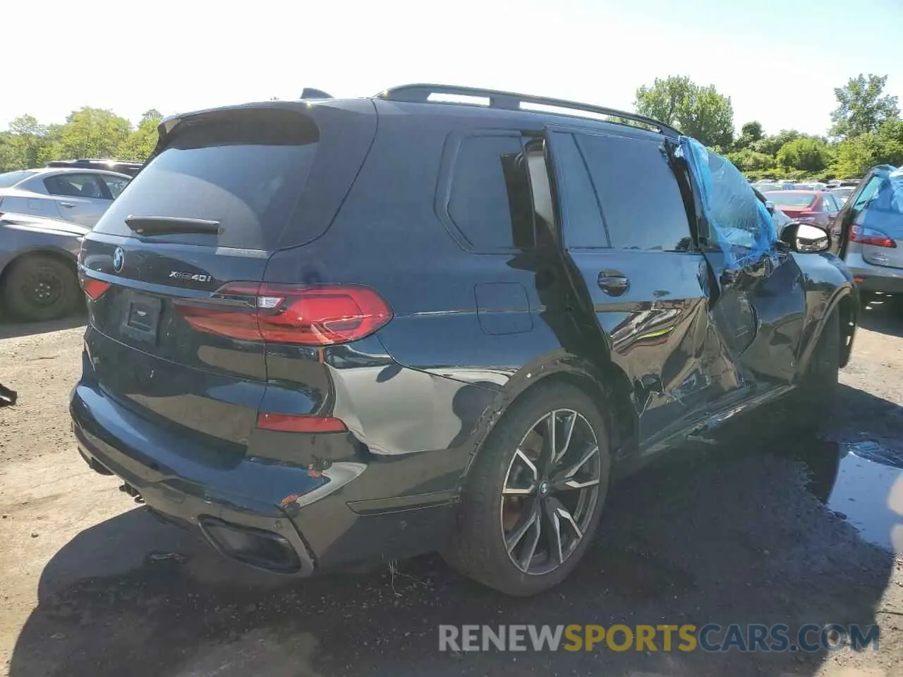 3 fotografías del automóvil dañado 5UXCW2C03N9L08641 BMW X7 2022
