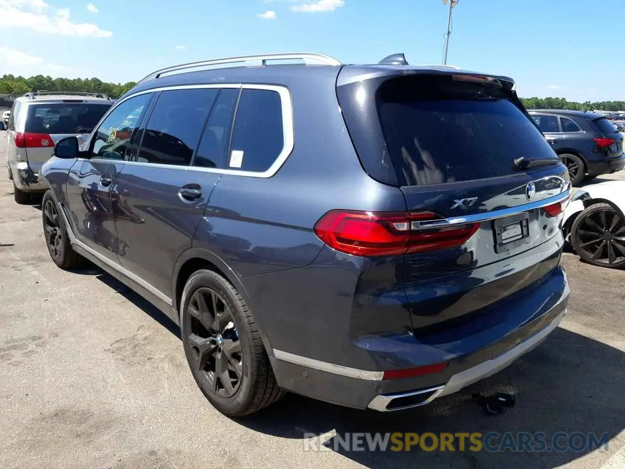 3 fotografías del automóvil dañado 5UXCW2C04N9M05864 BMW X7 2022