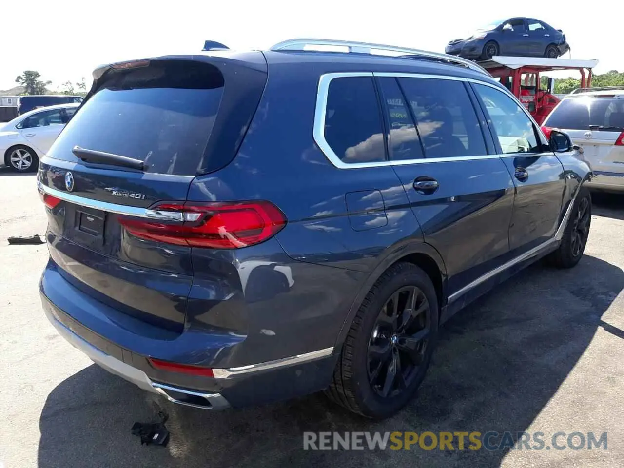 4 fotografías del automóvil dañado 5UXCW2C04N9M05864 BMW X7 2022