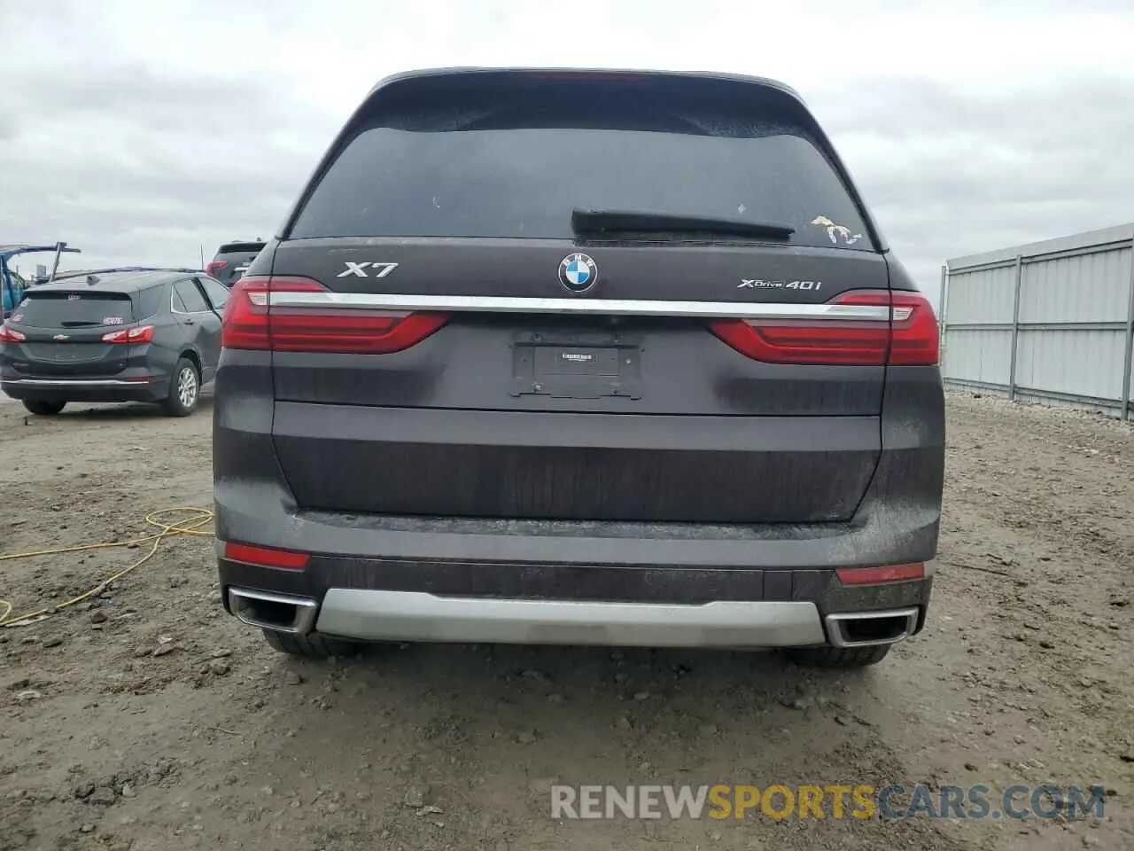 6 fotografías del automóvil dañado 5UXCW2C04N9M75073 BMW X7 2022
