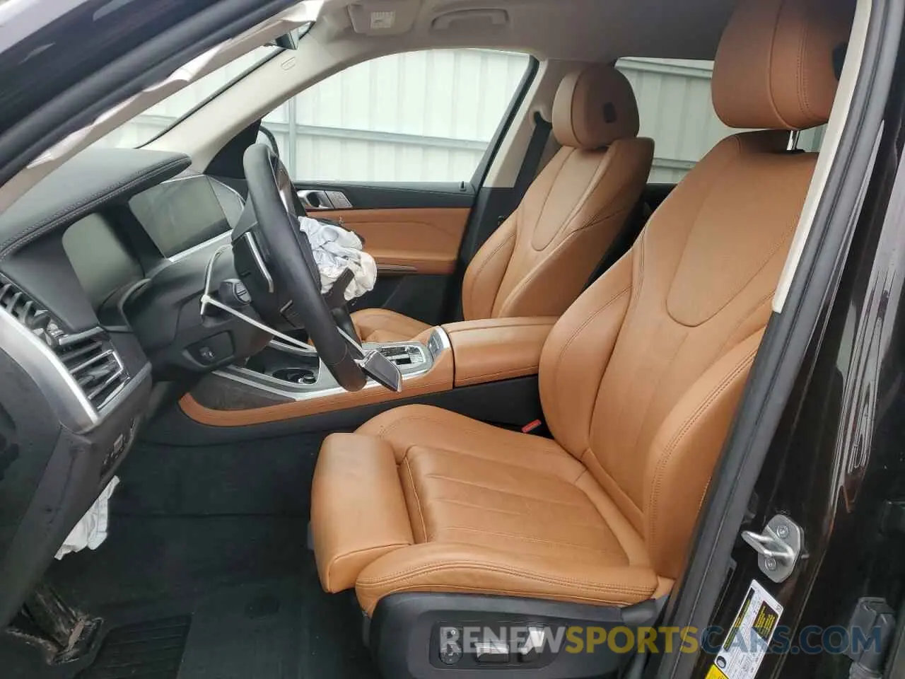 7 fotografías del automóvil dañado 5UXCW2C04N9M75073 BMW X7 2022