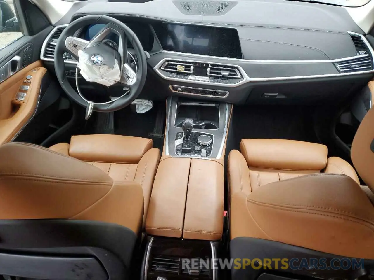 8 fotografías del automóvil dañado 5UXCW2C04N9M75073 BMW X7 2022