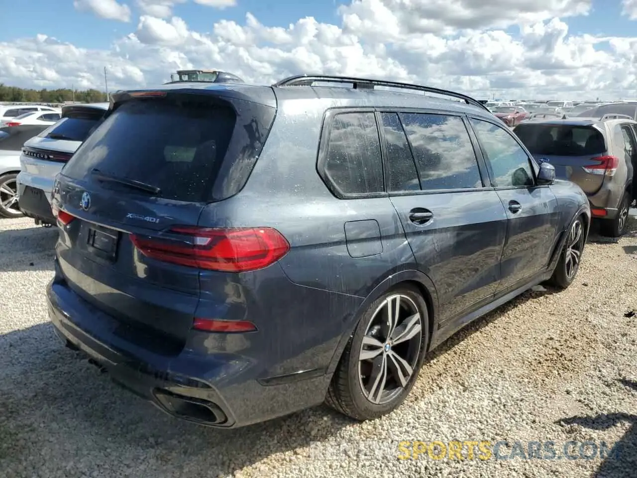 3 fotografías del automóvil dañado 5UXCW2C05N9J92987 BMW X7 2022