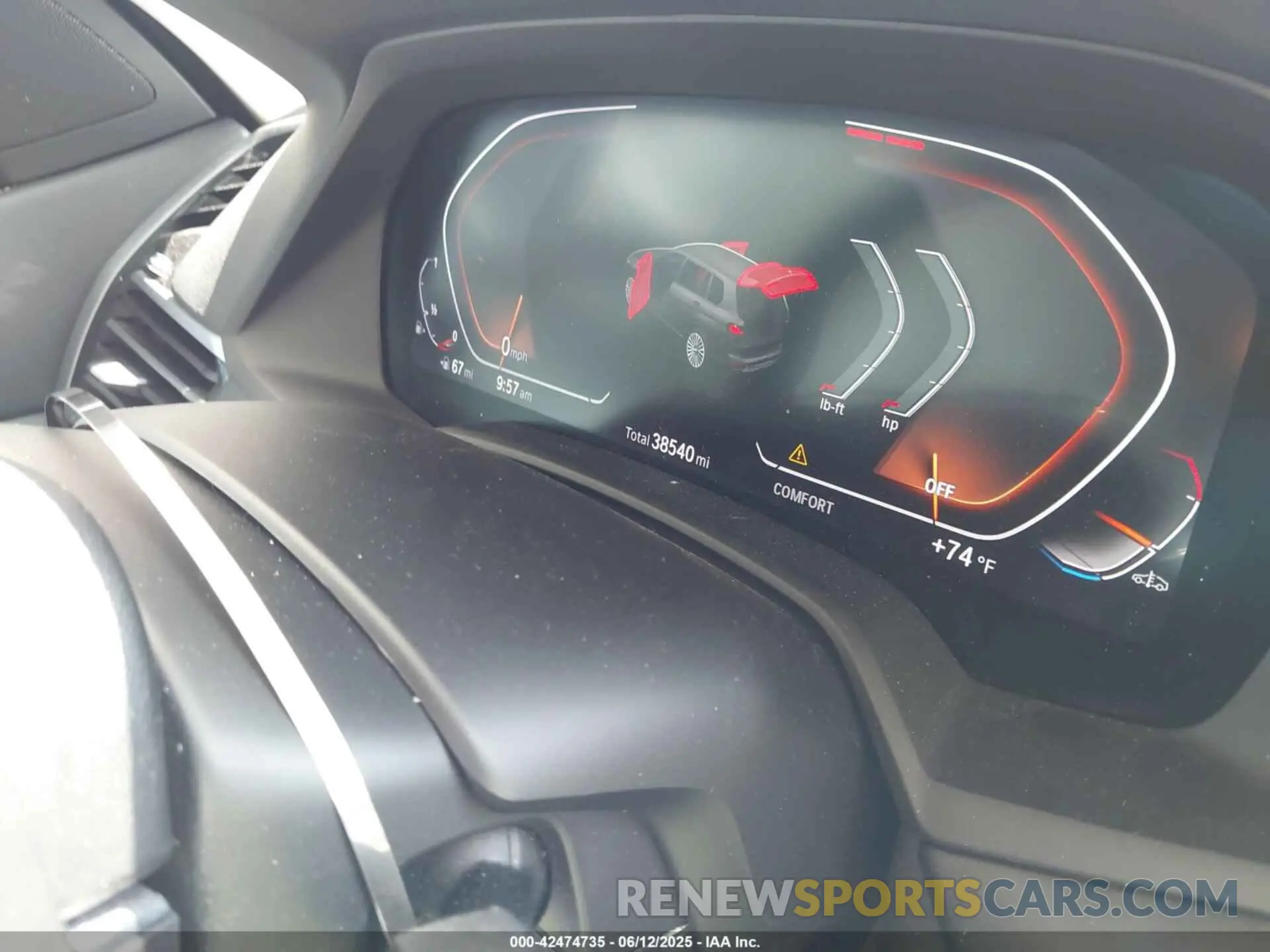 7 fotografías del automóvil dañado 5UXCW2C05N9K94760 BMW X7 2022