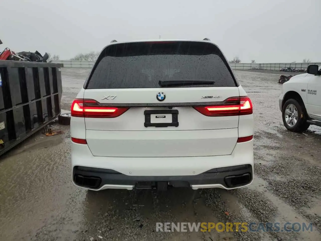 6 fotografías del automóvil dañado 5UXCW2C07N9M77593 BMW X7 2022