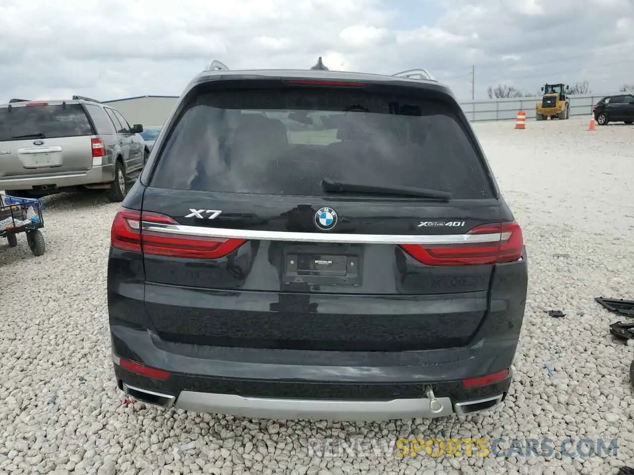 6 fotografías del automóvil dañado 5UXCW2C08N9M04698 BMW X7 2022