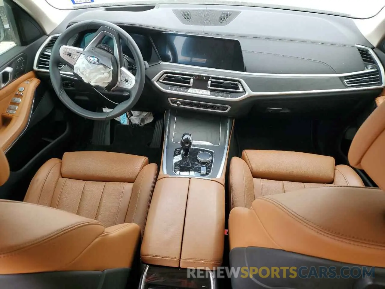 8 fotografías del automóvil dañado 5UXCW2C08N9M04698 BMW X7 2022