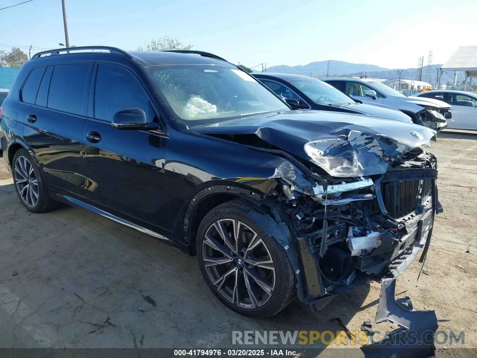 1 fotografías del automóvil dañado 5UXCW2C09N9K56397 BMW X7 2022
