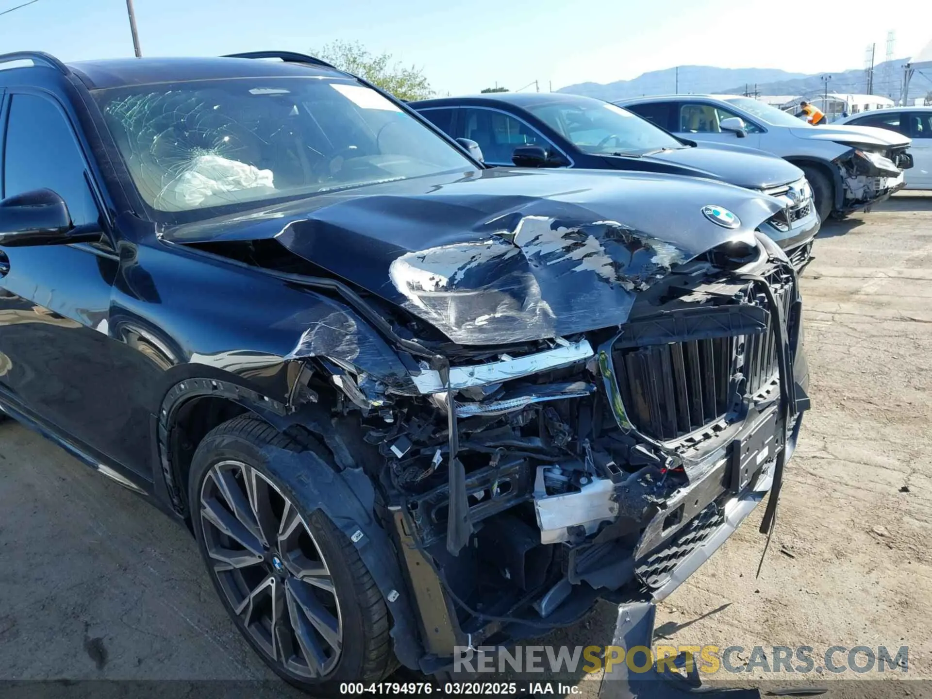 6 fotografías del automóvil dañado 5UXCW2C09N9K56397 BMW X7 2022