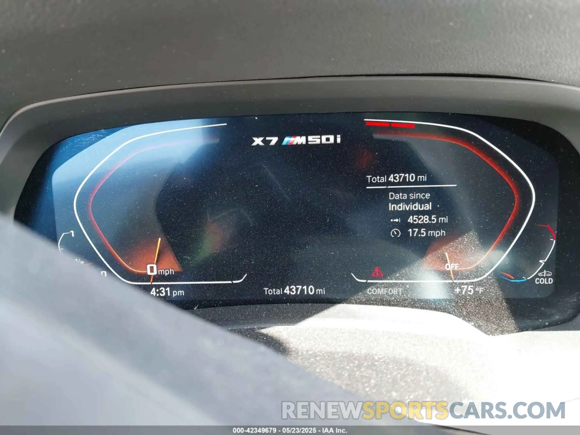 7 fotografías del automóvil dañado 5UXCX6C00N9L77369 BMW X7 2022