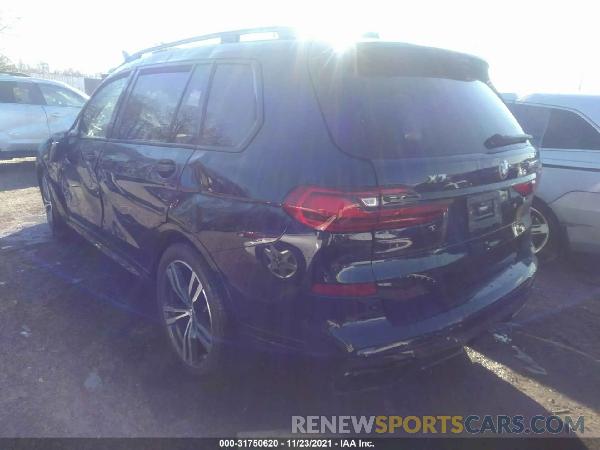 3 fotografías del automóvil dañado 5UXCX6C01N9J59537 BMW X7 2022
