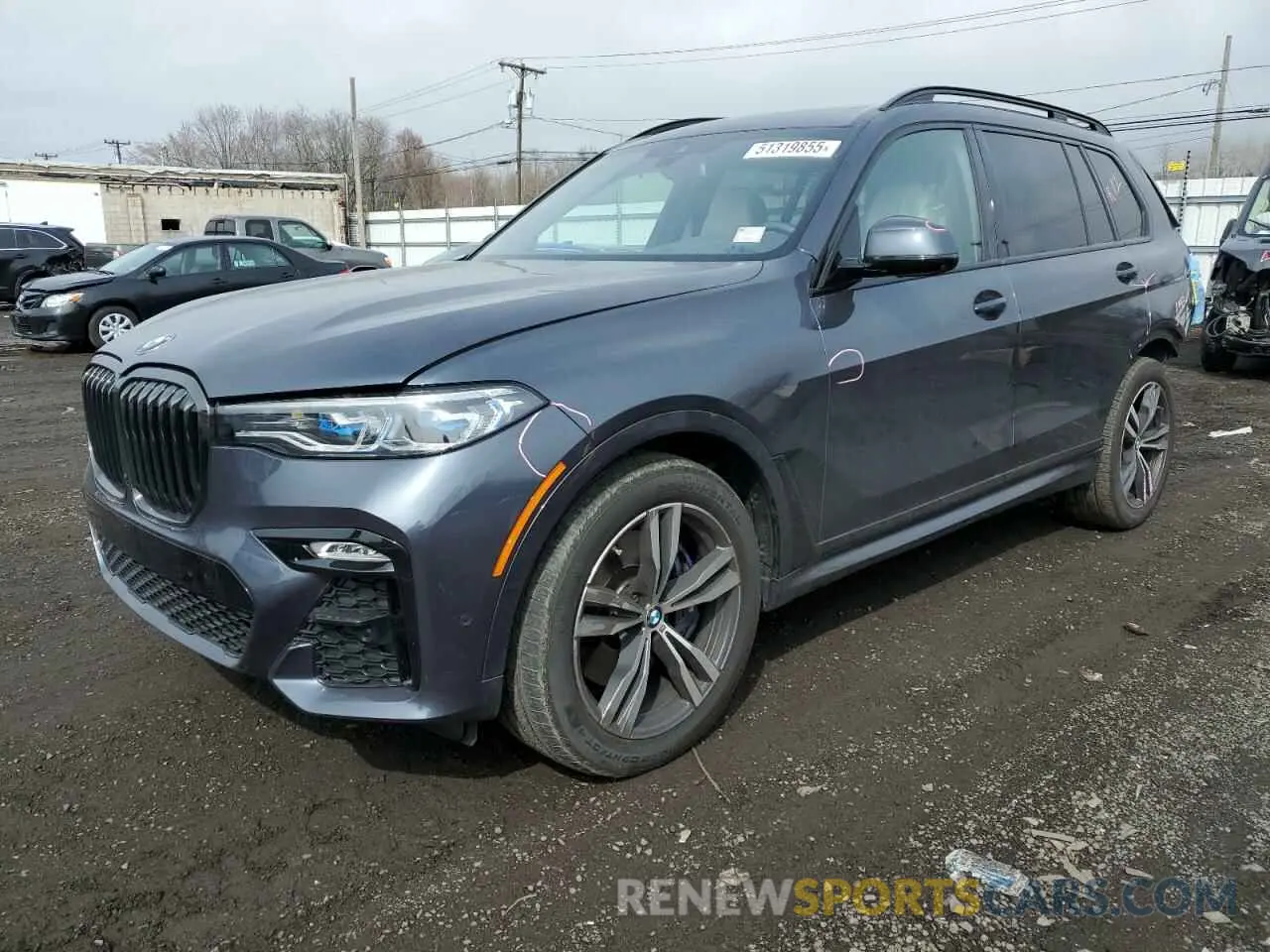 1 fotografías del automóvil dañado 5UXCX6C03N9M31330 BMW X7 2022