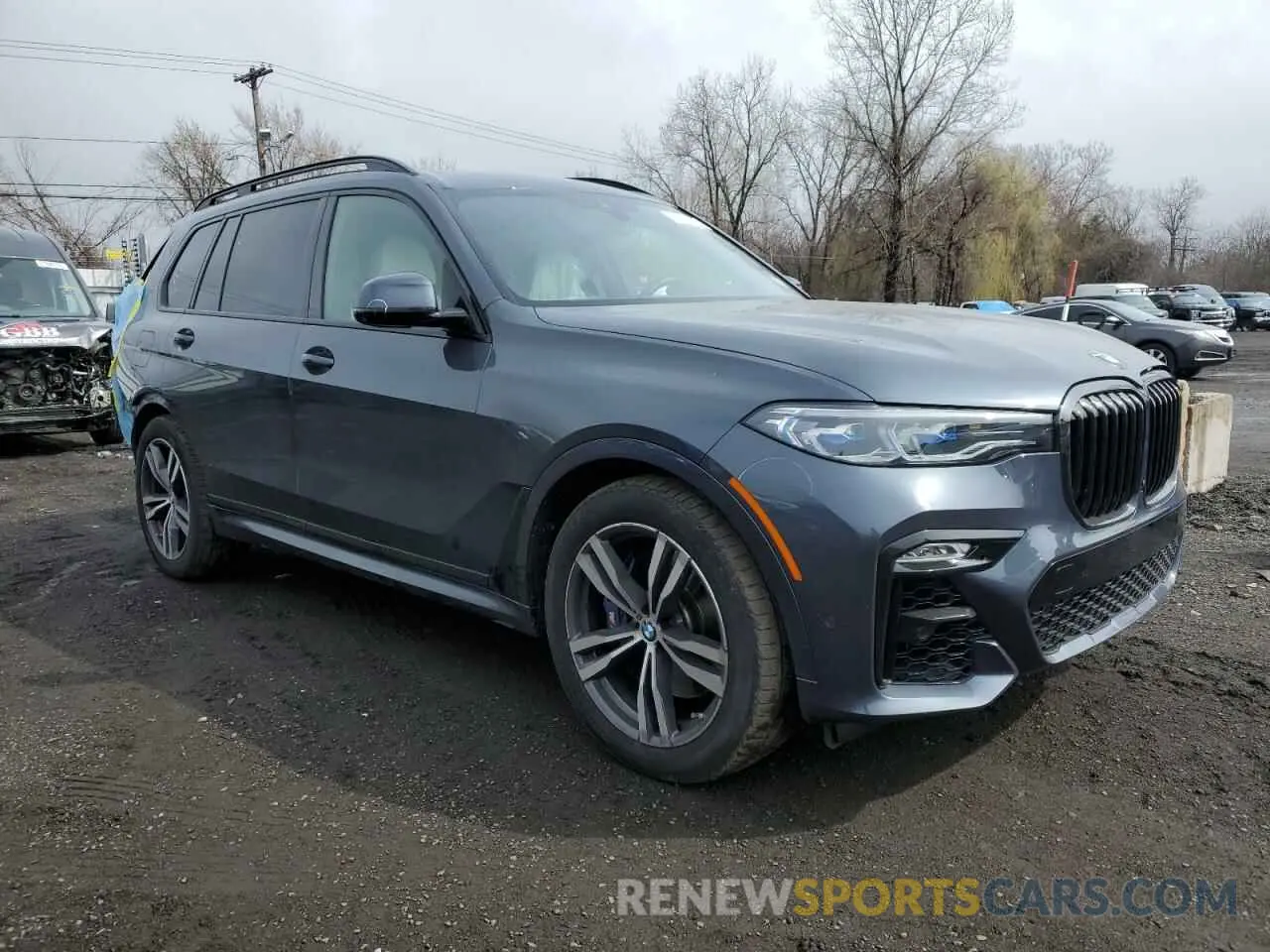 4 fotografías del automóvil dañado 5UXCX6C03N9M31330 BMW X7 2022
