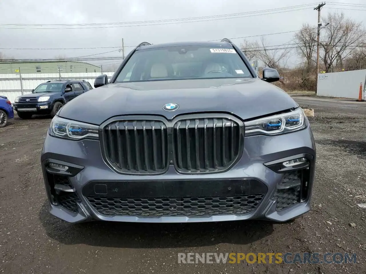 5 fotografías del automóvil dañado 5UXCX6C03N9M31330 BMW X7 2022
