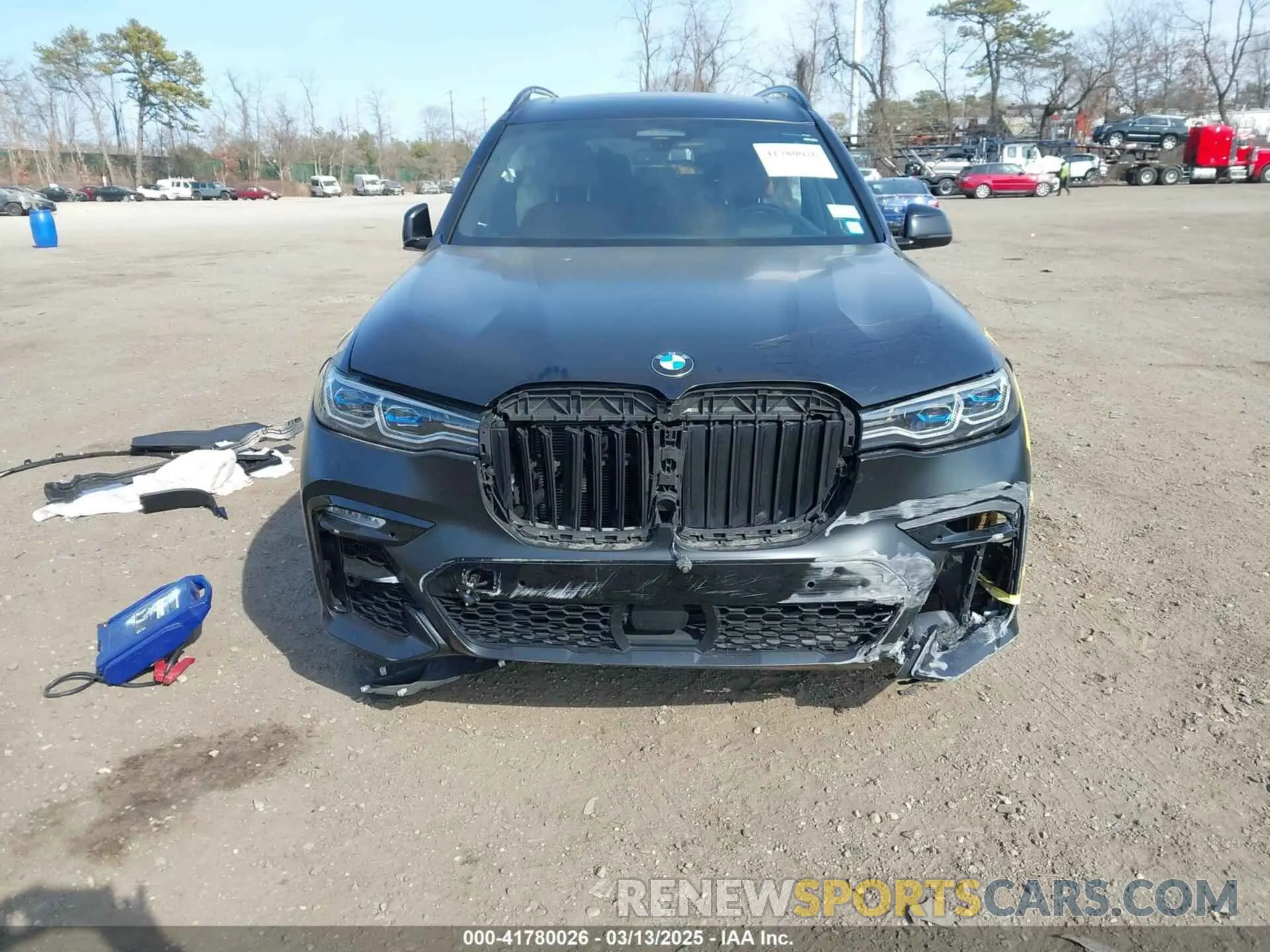 12 fotografías del automóvil dañado 5UXCX6C03N9M51772 BMW X7 2022