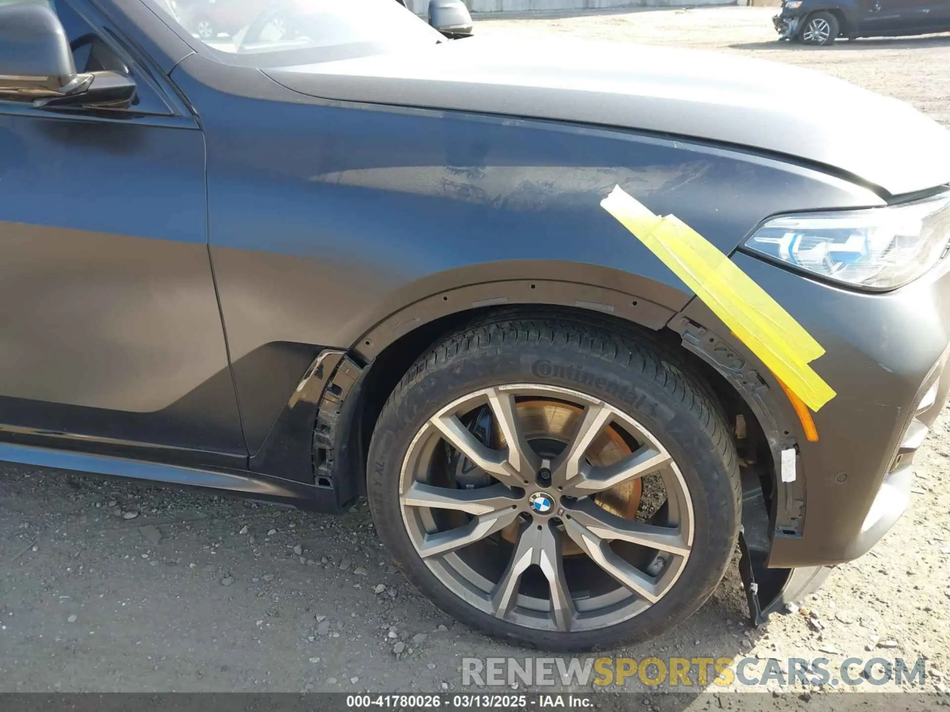 18 fotografías del automóvil dañado 5UXCX6C03N9M51772 BMW X7 2022