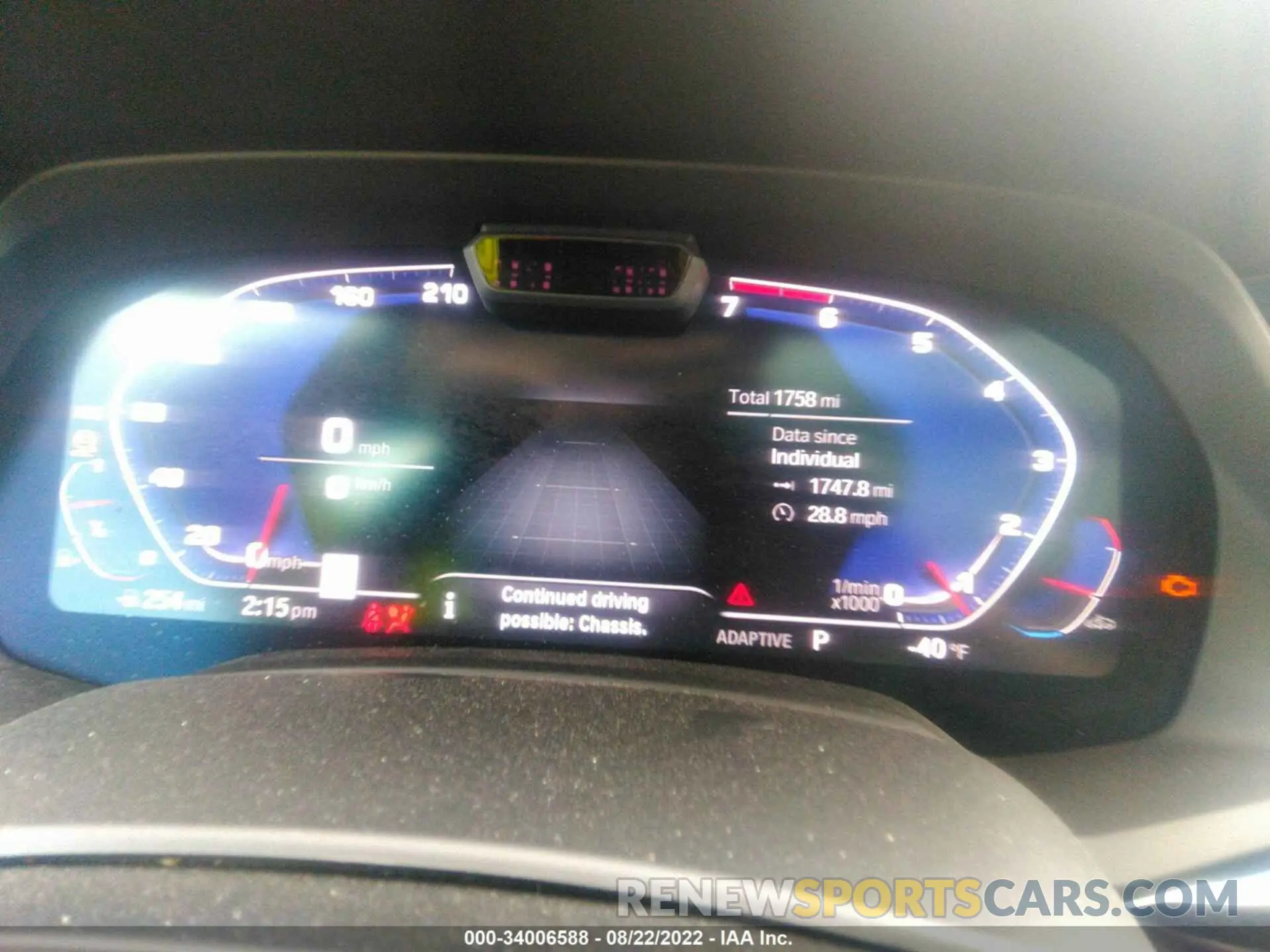 7 fotografías del automóvil dañado 5UXCX6C07N9M14336 BMW X7 2022