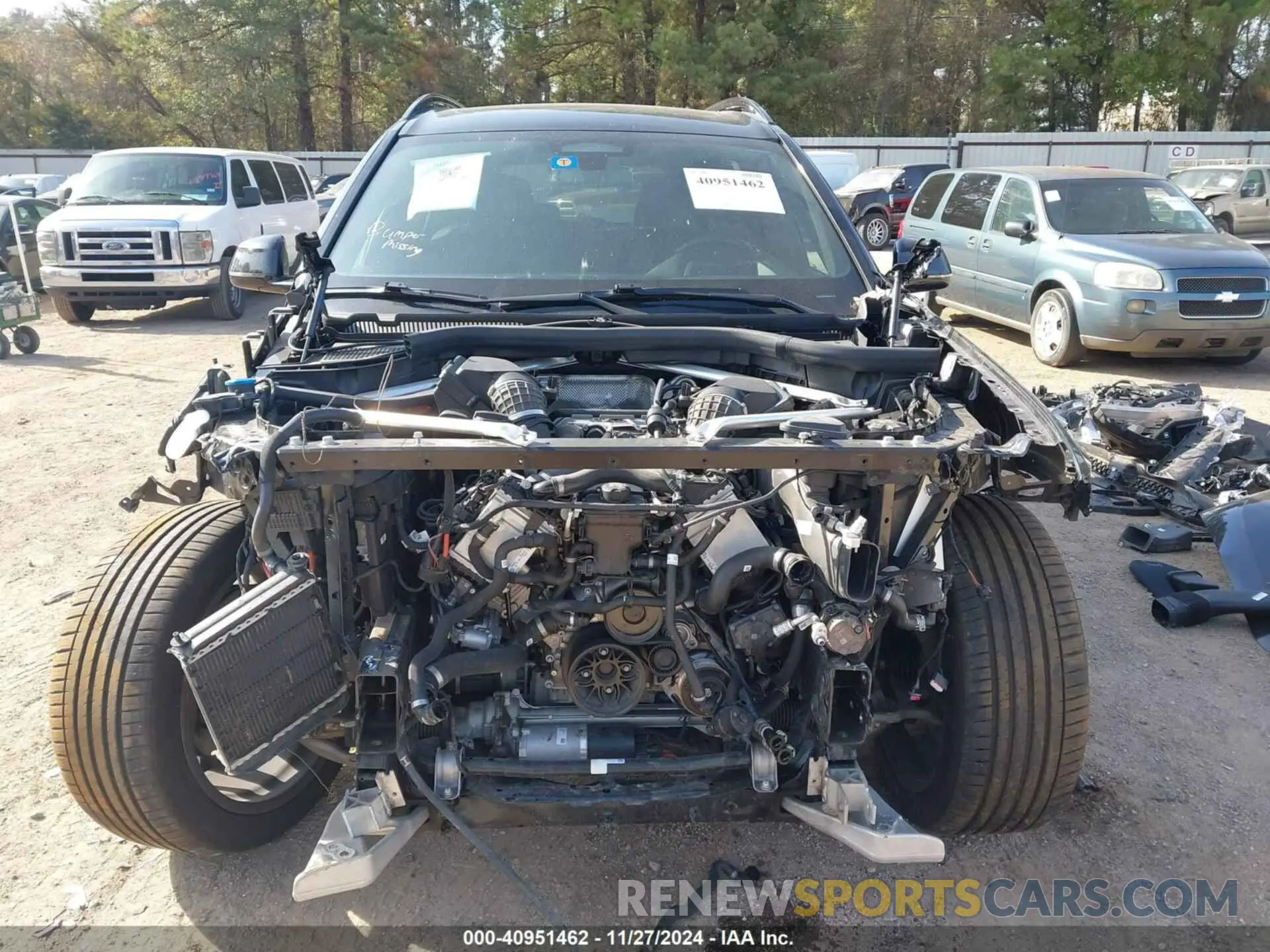 6 fotografías del automóvil dañado 5UXCX6C07N9M61561 BMW X7 2022