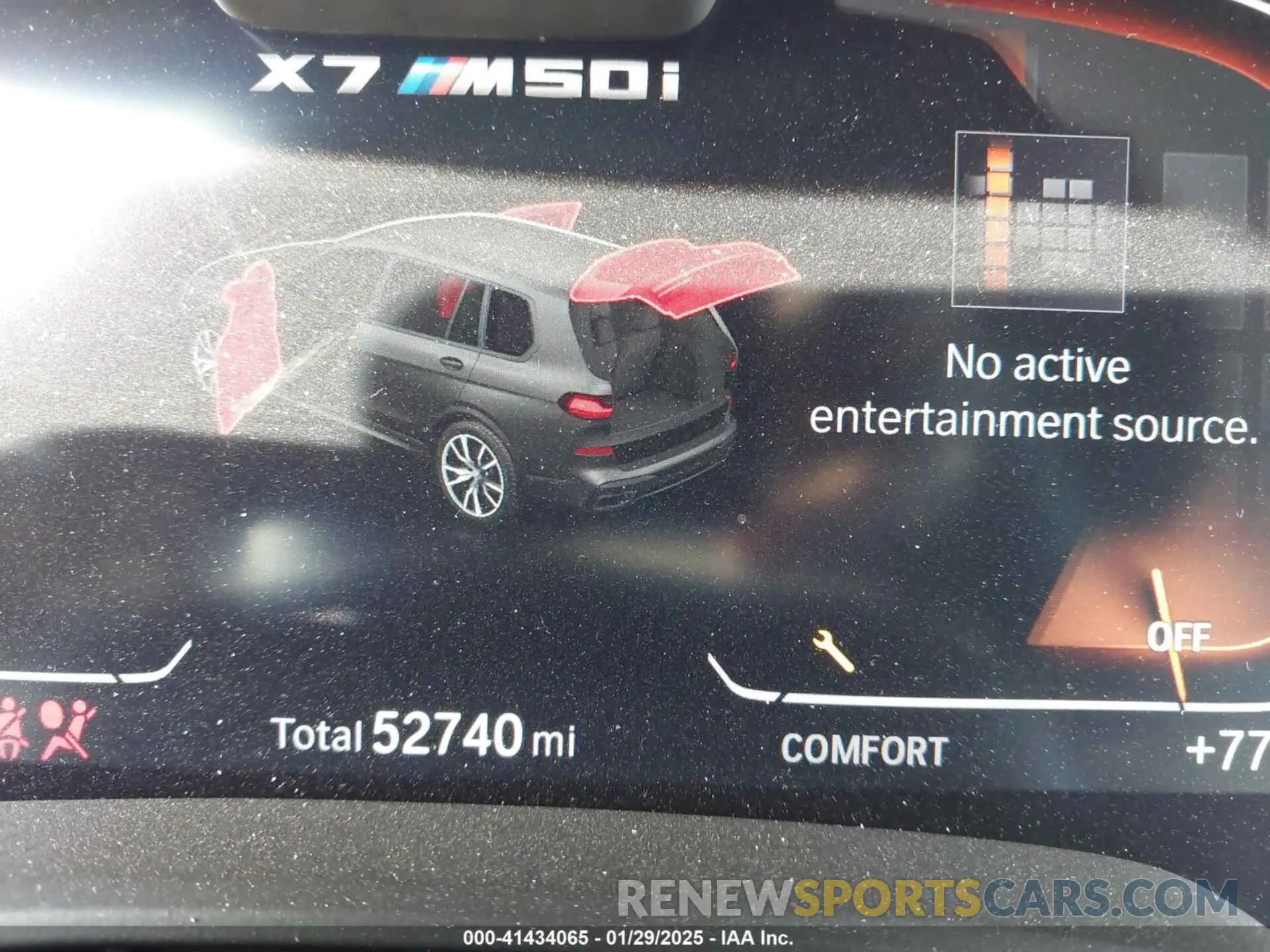 15 fotografías del automóvil dañado 5UXCX6C08N9M15818 BMW X7 2022