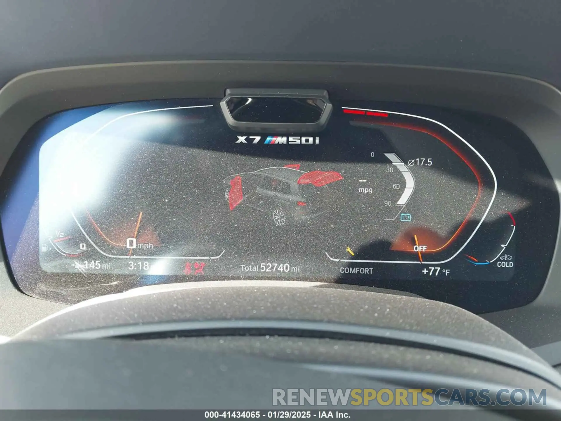 7 fotografías del automóvil dañado 5UXCX6C08N9M15818 BMW X7 2022