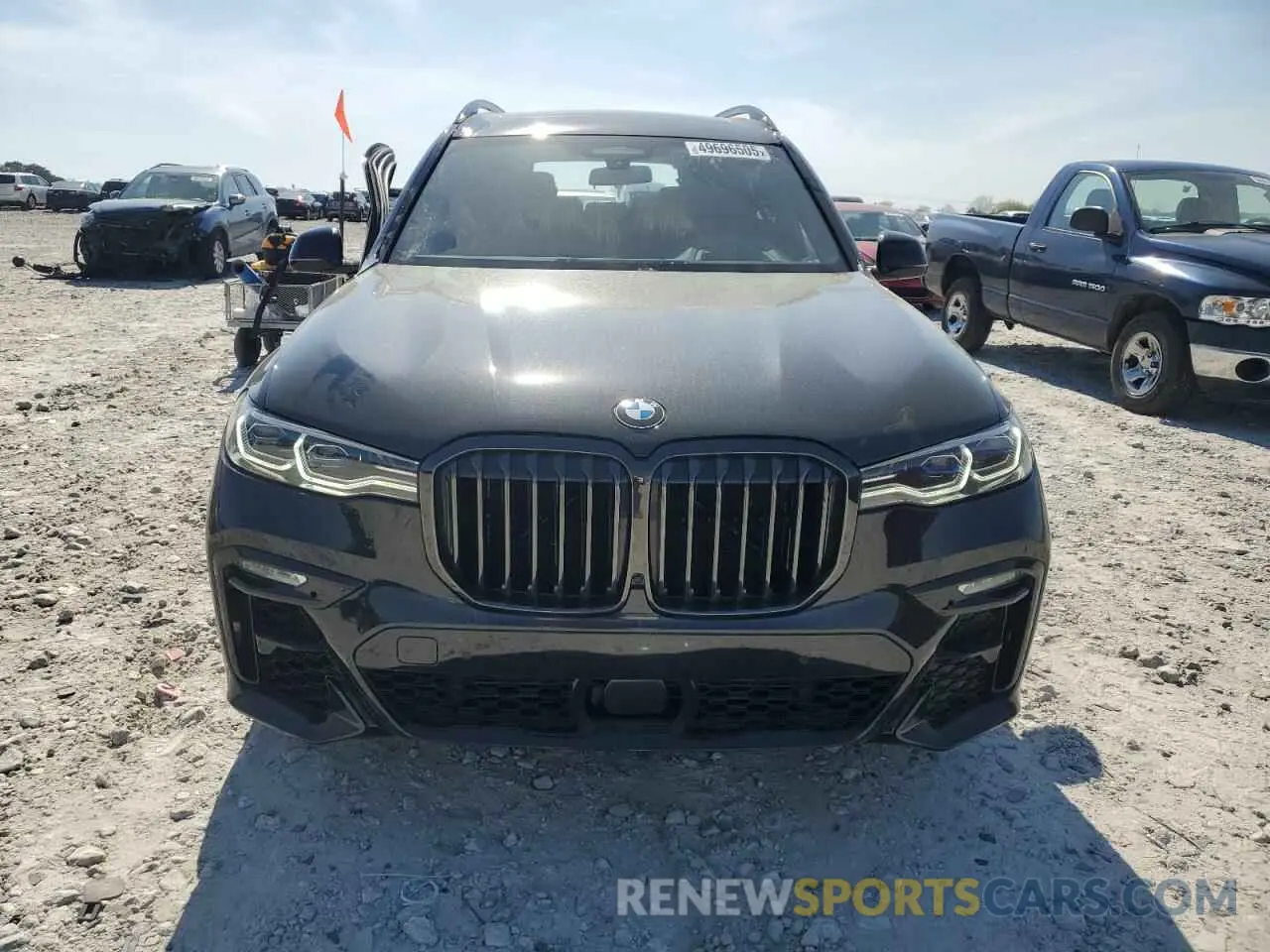 5 fotografías del automóvil dañado 5UXCX6C0XN9M94389 BMW X7 2022