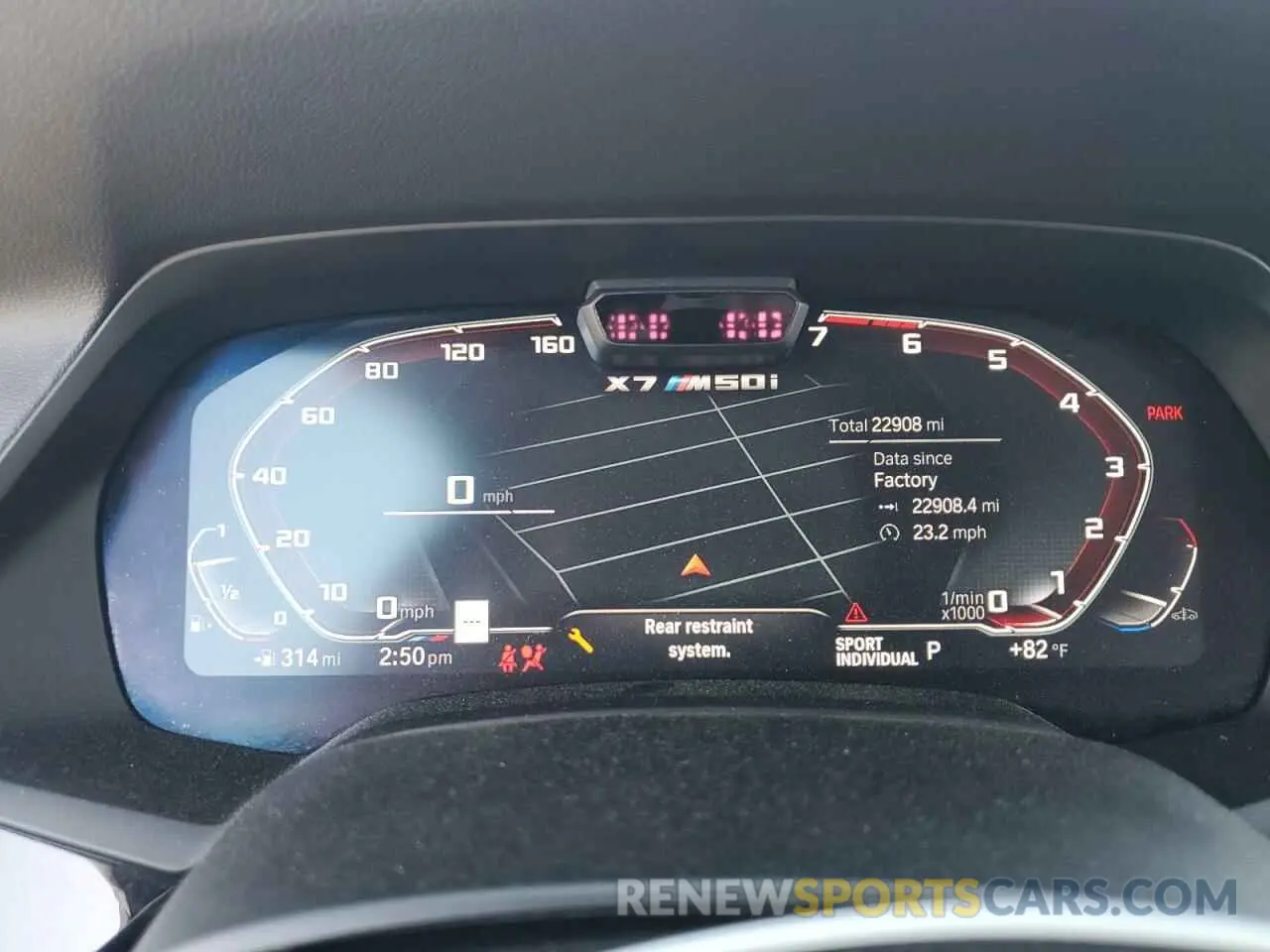 9 fotografías del automóvil dañado 5UXCX6C0XN9M94389 BMW X7 2022