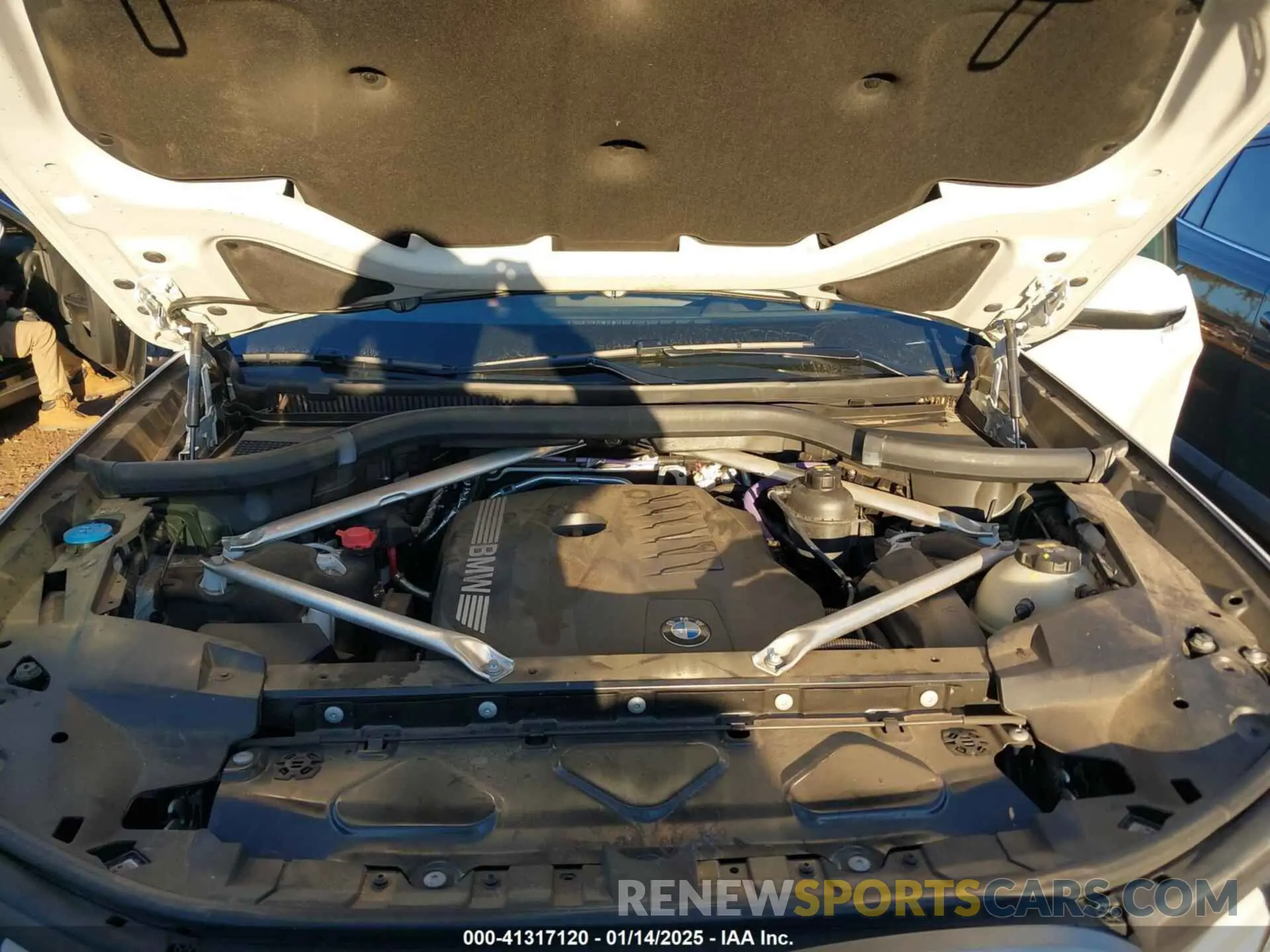10 fotografías del automóvil dañado 5UX23EM00P9P66175 BMW X7 2023