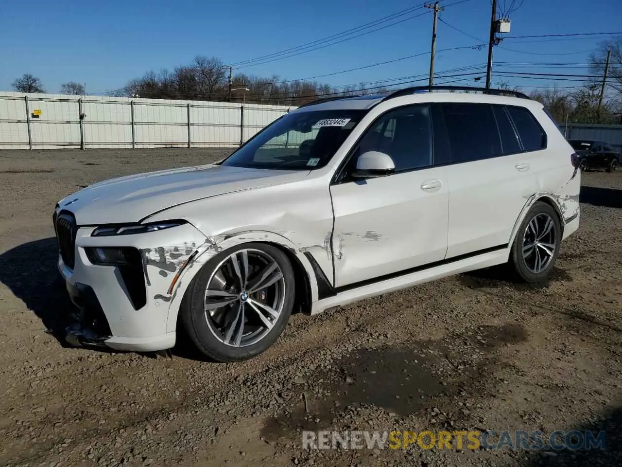 1 fotografías del automóvil dañado 5UX23EM06P9R22333 BMW X7 2023