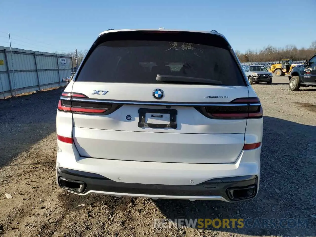 6 fotografías del automóvil dañado 5UX23EM06P9R22333 BMW X7 2023