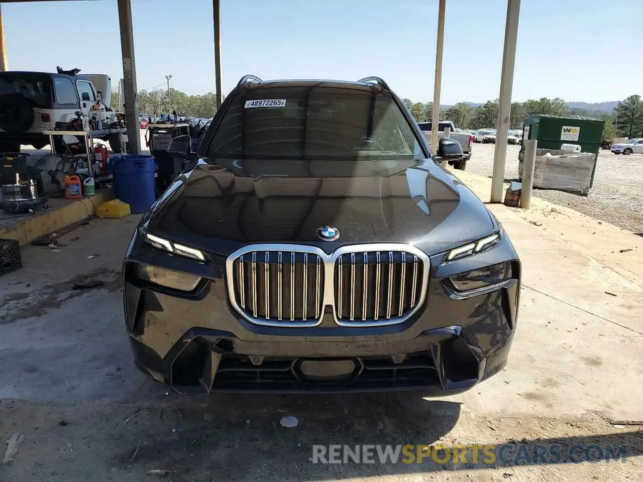 5 fotografías del automóvil dañado 5UX23EM07P9R68656 BMW X7 2023