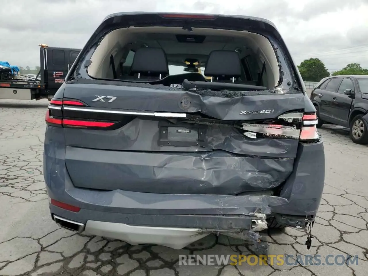 6 fotografías del automóvil dañado 5UX23EM08P9N85017 BMW X7 2023