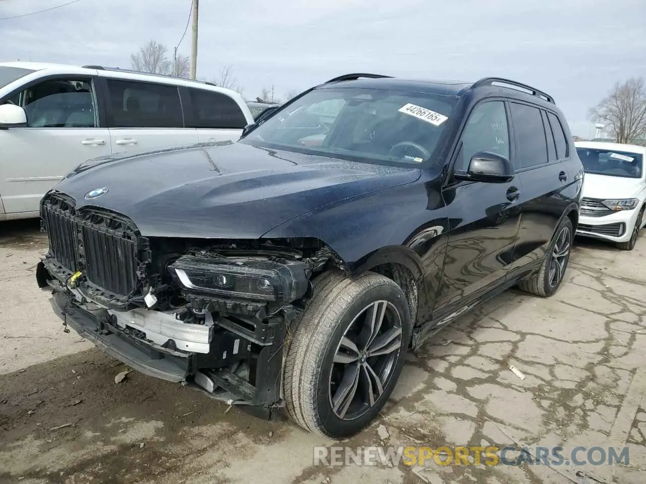 1 fotografías del automóvil dañado 5UX23EM08P9R24262 BMW X7 2023