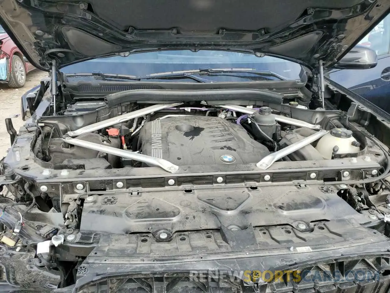 11 fotografías del automóvil dañado 5UX23EM08P9R24262 BMW X7 2023