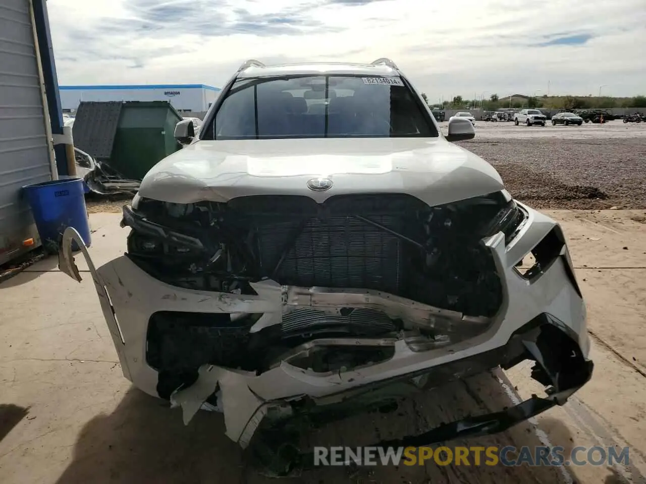 5 fotografías del automóvil dañado 5UX23EM08P9R66849 BMW X7 2023