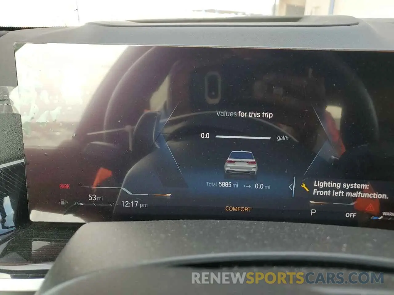 9 fotografías del automóvil dañado 5UX23EM08P9R66849 BMW X7 2023
