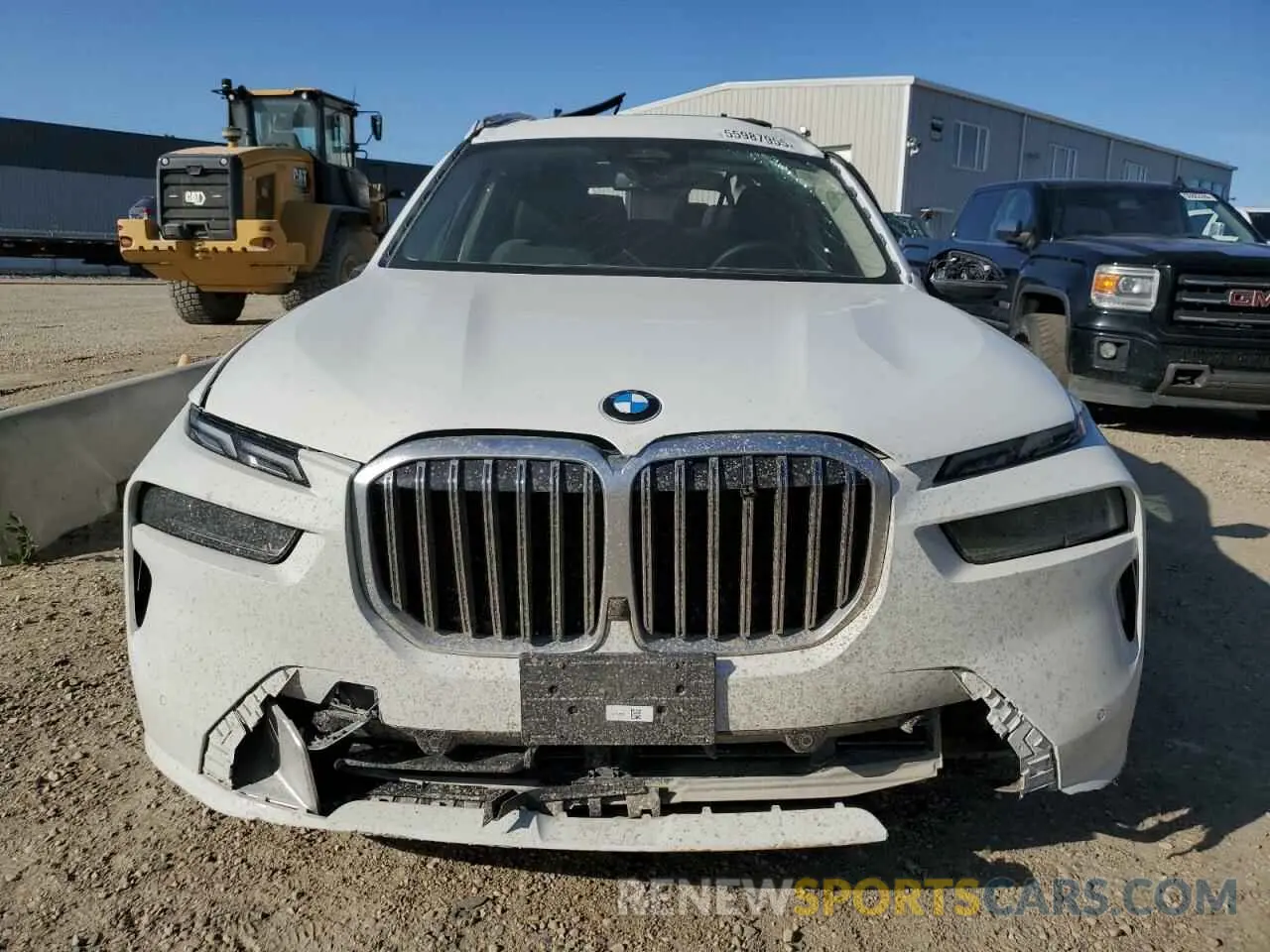 5 fotografías del automóvil dañado 5UX23EM09P9R82722 BMW X7 2023