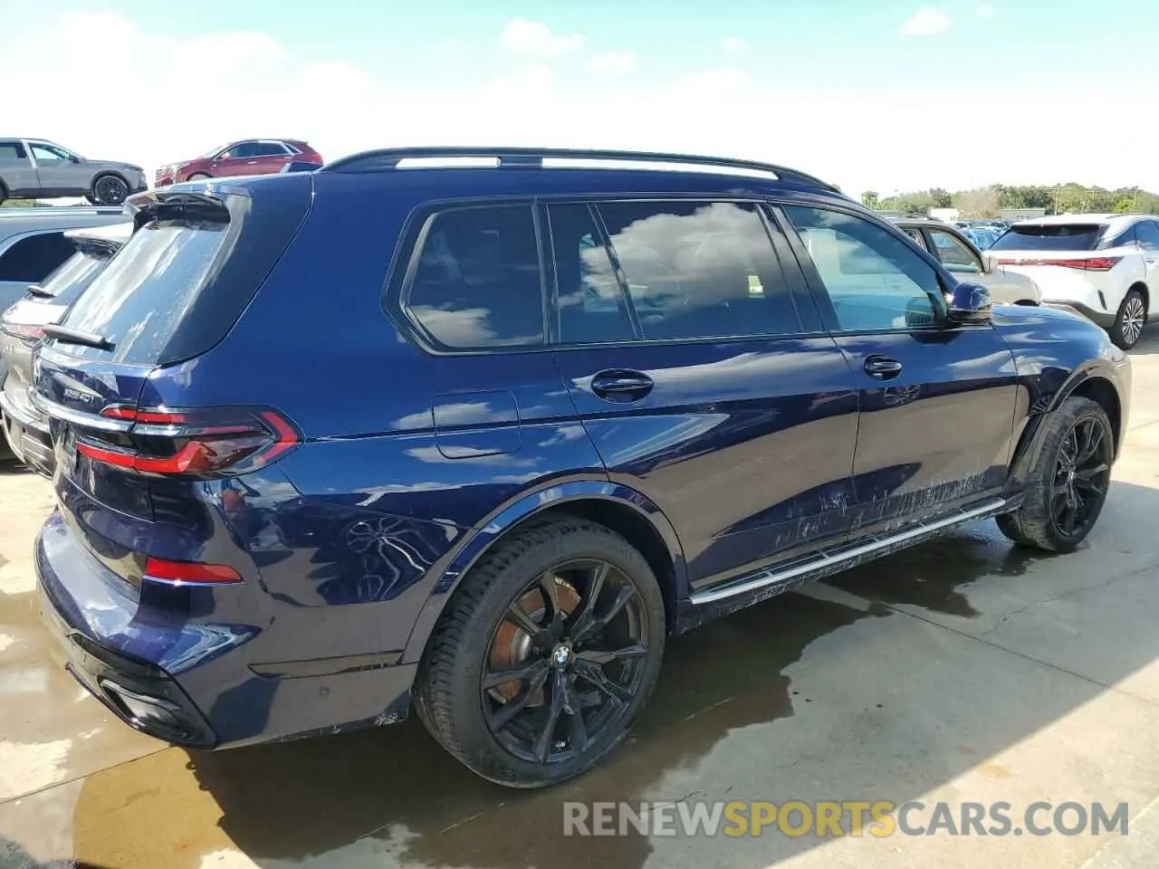 3 fotografías del automóvil dañado 5UX23EM0XP9R58980 BMW X7 2023