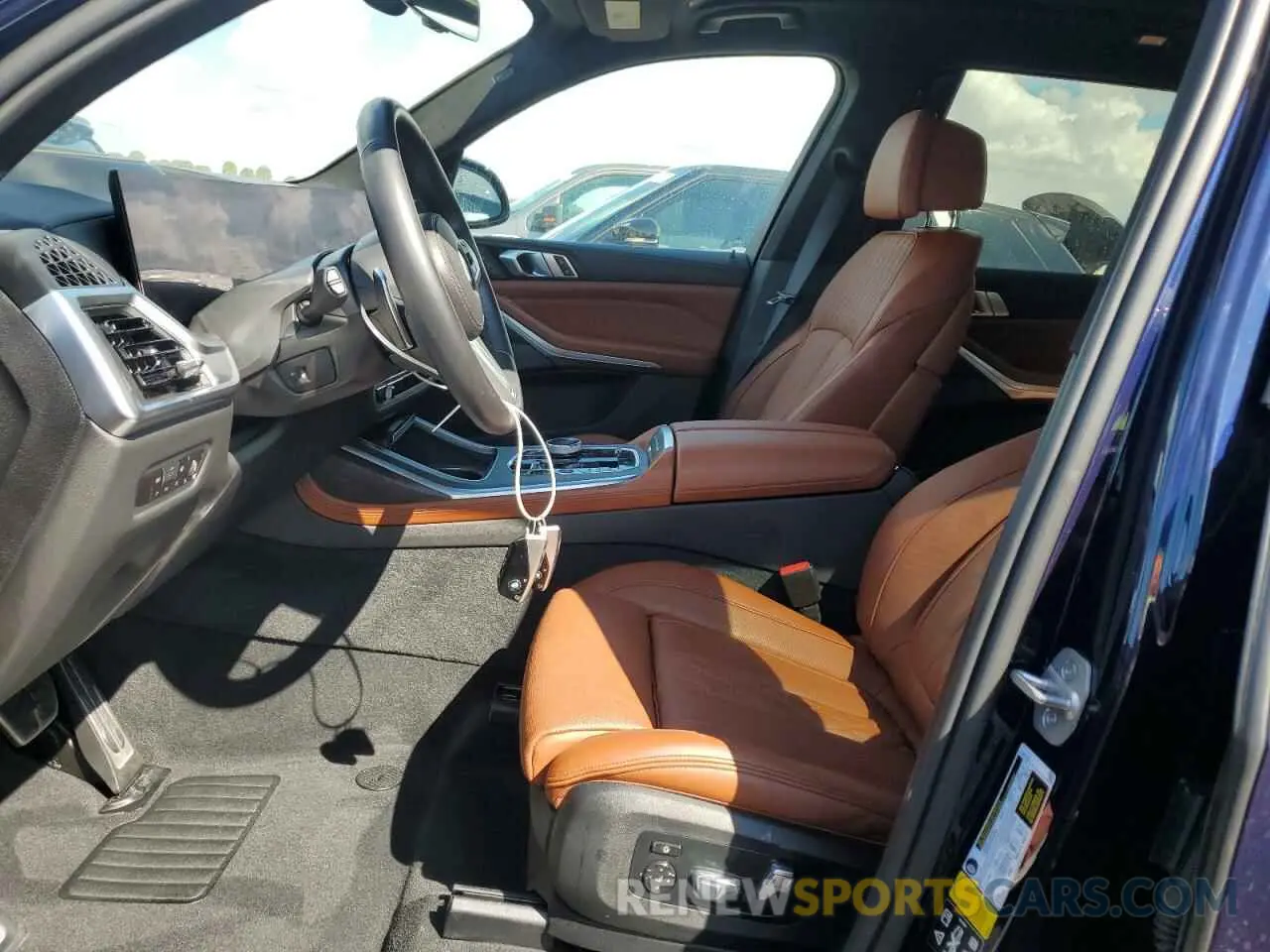 7 fotografías del automóvil dañado 5UX23EM0XP9R58980 BMW X7 2023