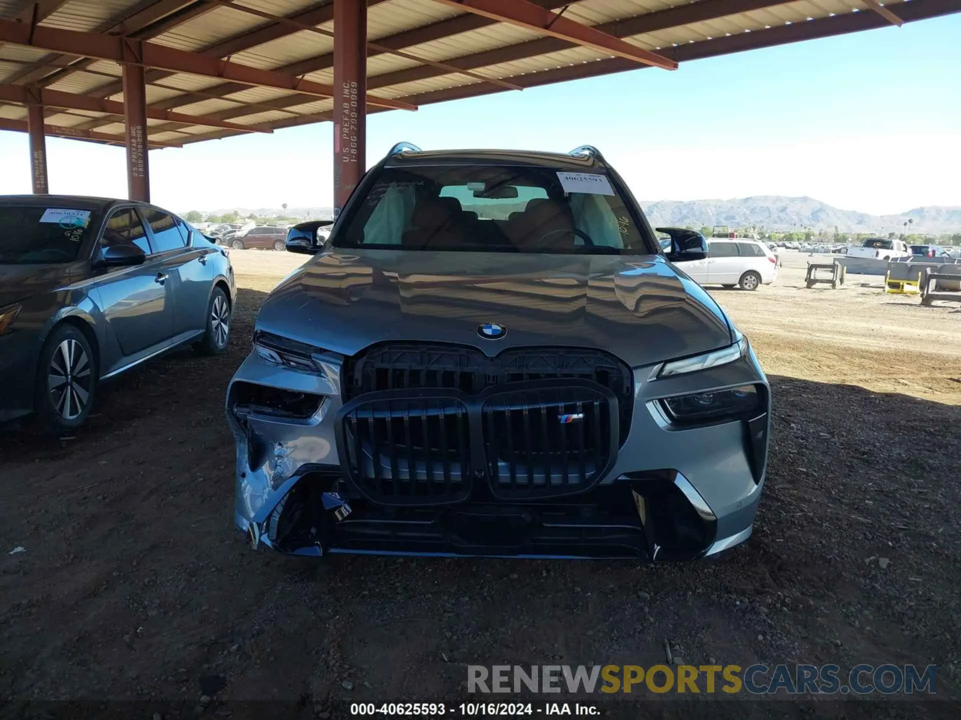 11 fotografías del automóvil dañado 5UX33EM0XP9N87811 BMW X7 2023