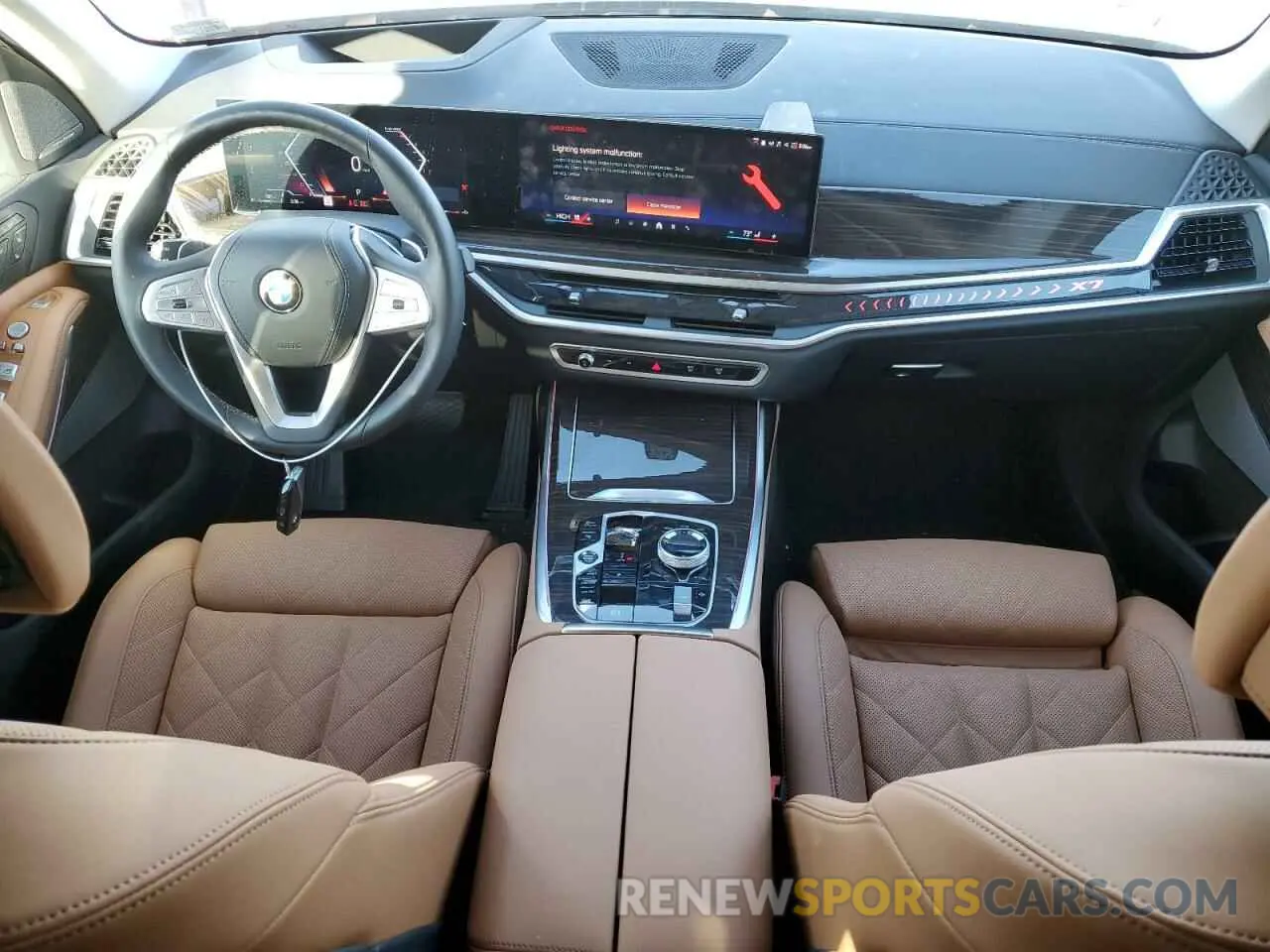 8 fotografías del automóvil dañado 5UX23EM00R9V78646 BMW X7 2024