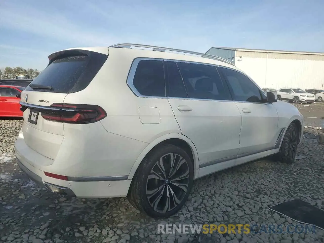 3 fotografías del automóvil dañado 5UX23EM01R9U20896 BMW X7 2024
