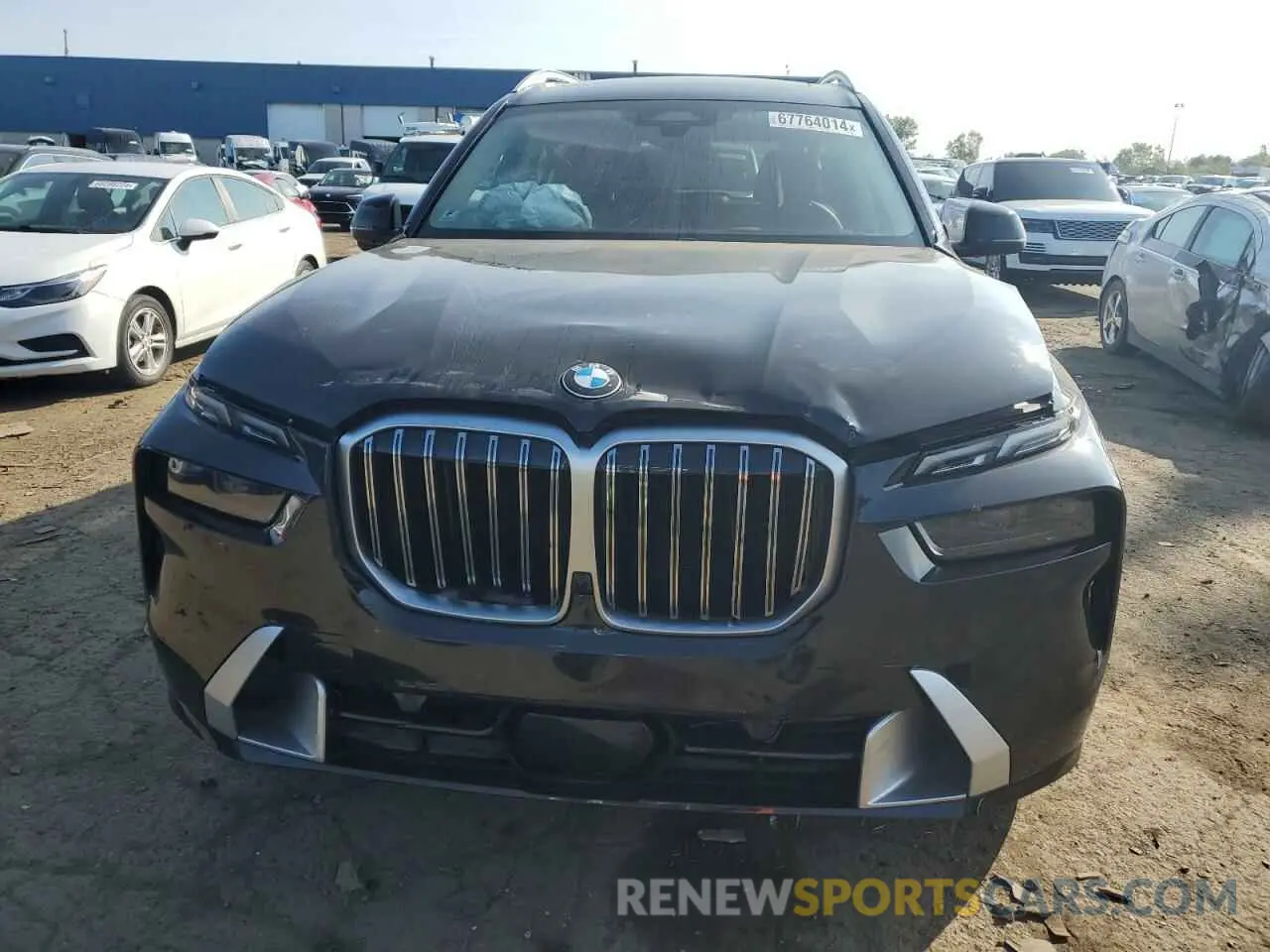 5 fotografías del automóvil dañado 5UX23EM02R9S46921 BMW X7 2024