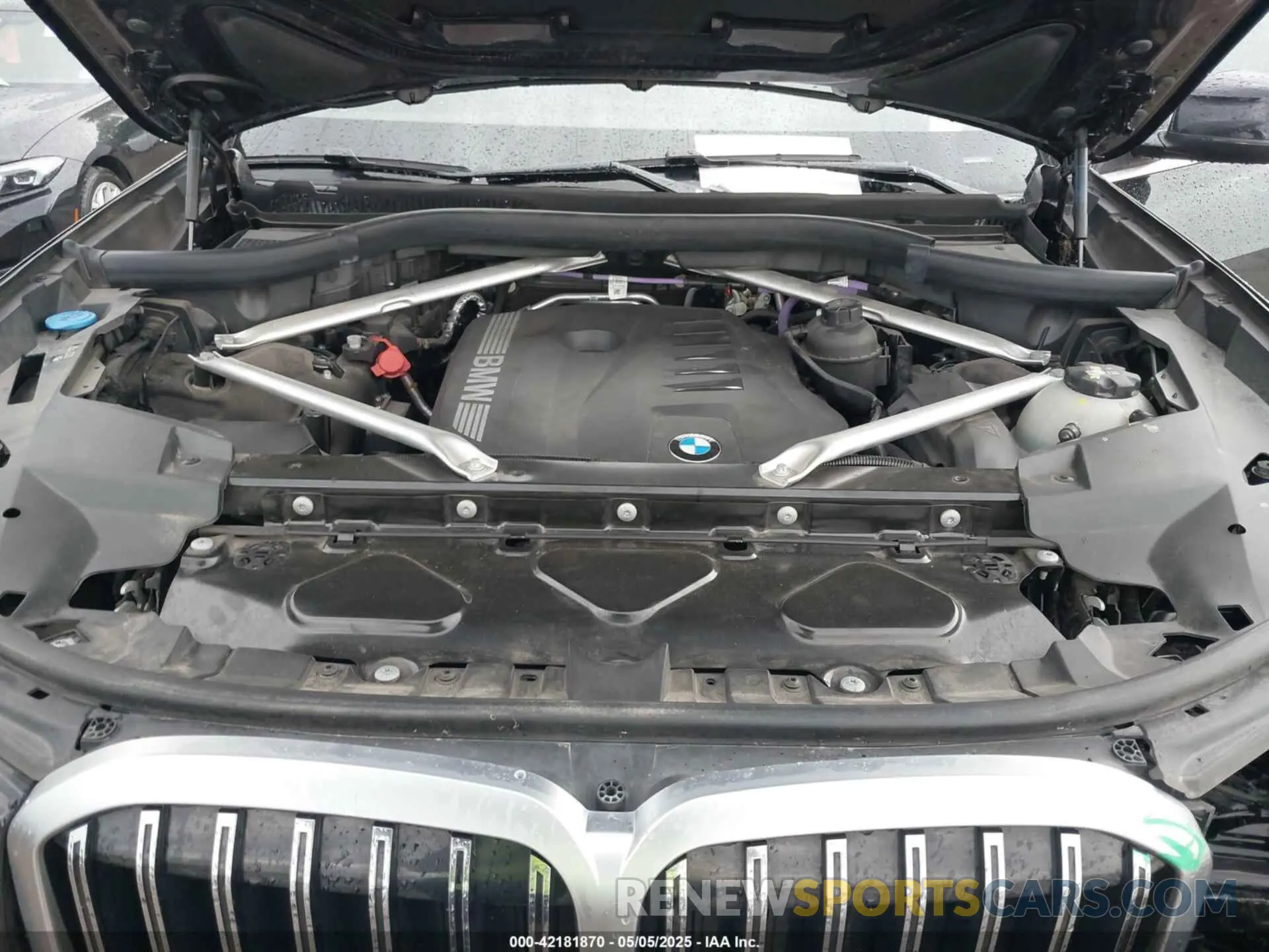 10 fotografías del automóvil dañado 5UX23EM02R9U56838 BMW X7 2024